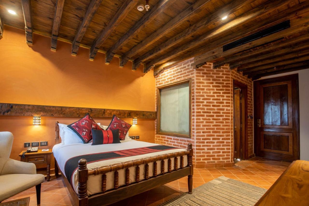 Basera Boutique Hotel 카트만두 외부 사진 A room at the hotel