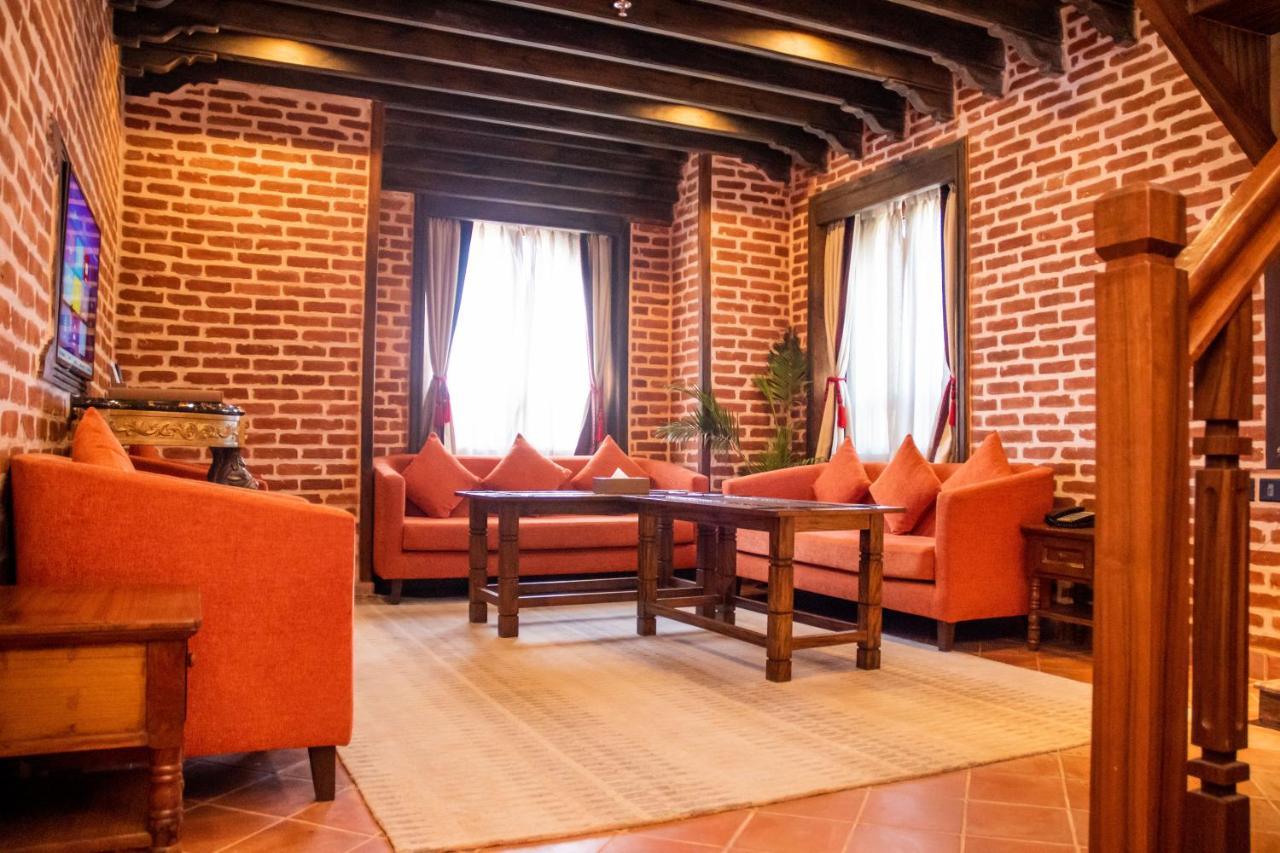 Basera Boutique Hotel 카트만두 외부 사진 The interior of the hotel