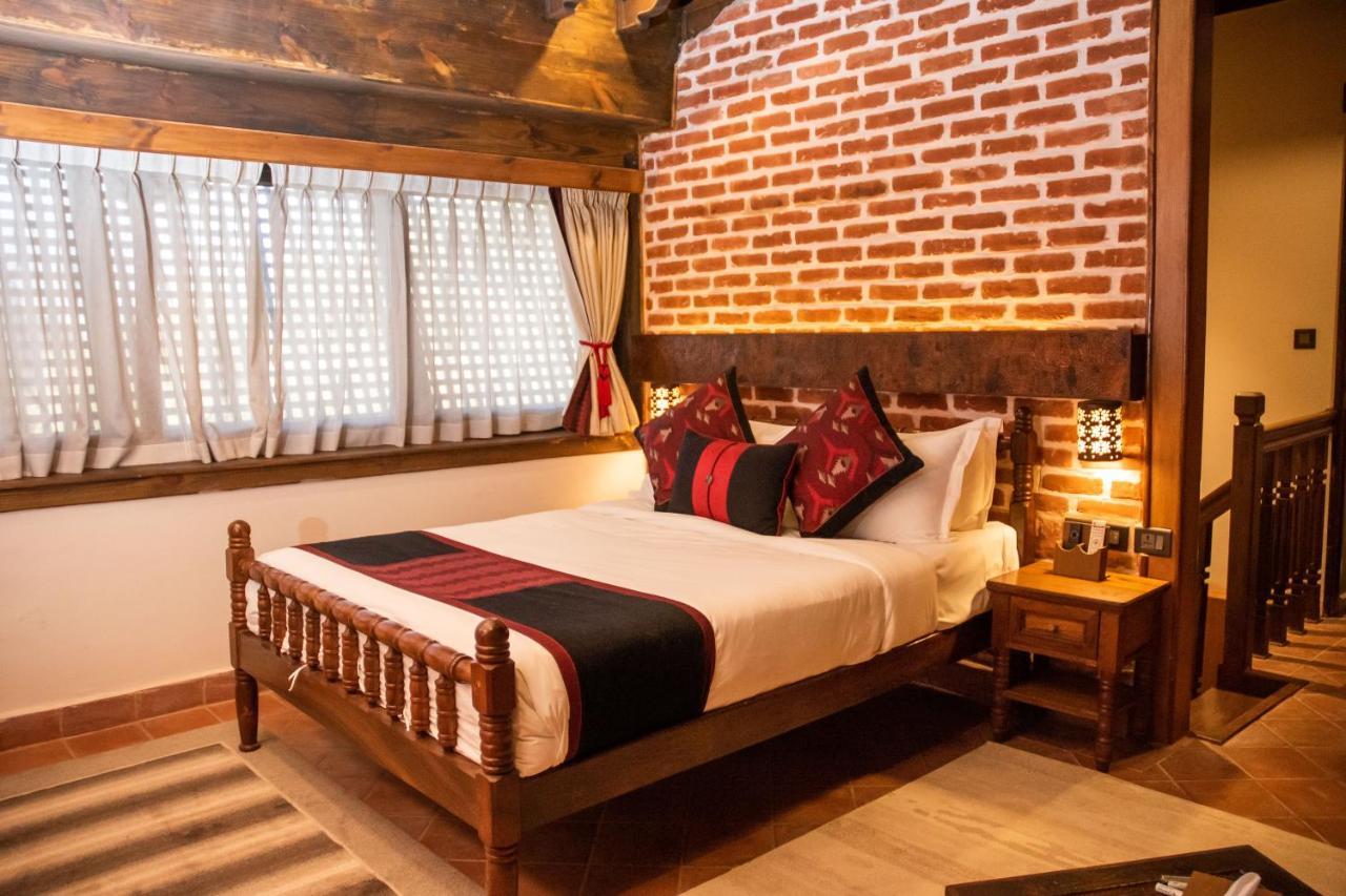 Basera Boutique Hotel 카트만두 외부 사진 A room at the hotel